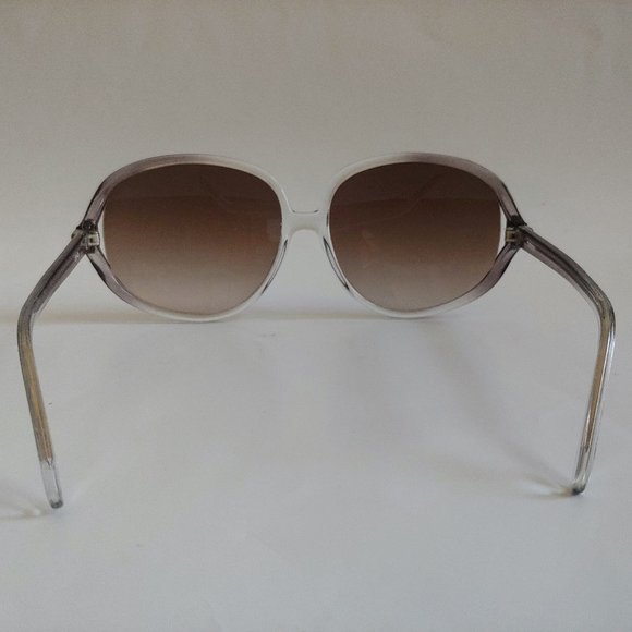 NWT Vintage 90's Acetate Lady Fashion Sunglasses (S.Crystal Gray) - Picture 3 of 4